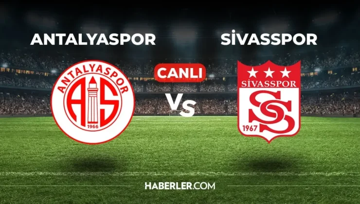 Antalyaspor Sivasspor CANLI izle! (ŞİFRESİZ) Antalyaspor Sivasspor maçı hangi kanalda, canlı yayın nerede ve nasıl izlenir?